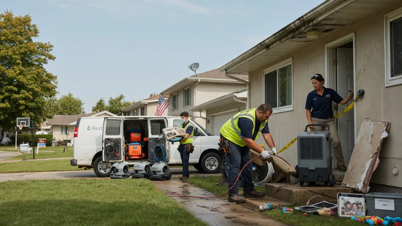 Water Damage Restoration in Wyoming, NY near me